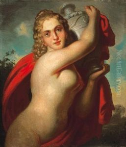 Woman, Bathing (hebe) by Demeter Laccataris