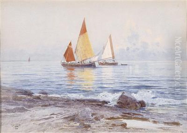 Segelboote Vor Der Kuste - view 1