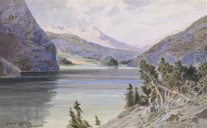 A Motif From Lake Konigsee by Fritz Lach