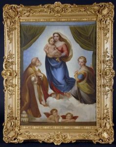 Virgin Mother And Child by Emilie Lachaud De Loqueyssie