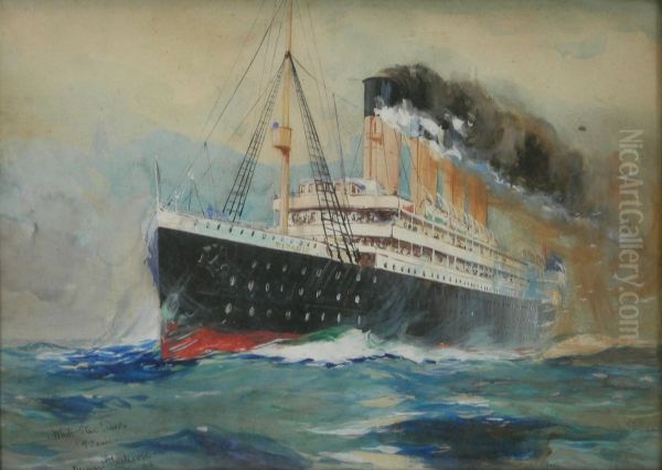White Star Liner 'titanic' - view 1