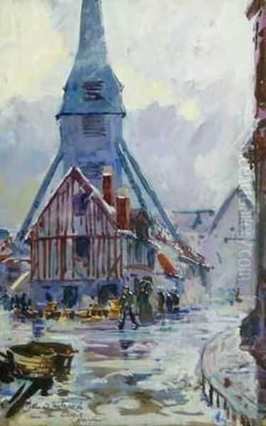 Rue Des Lingots A Honfleur. - view 1
