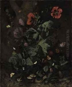 A Forest Floor Still Life by Nicolaes Lachtropius