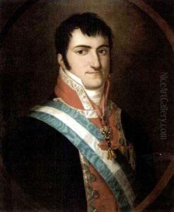 King Ferdinand Vii Of Spain by Francisco Lacoma Y Fontanet