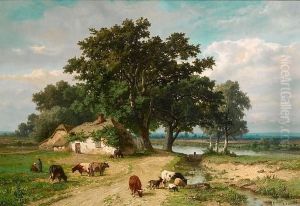 Cattle In A Landscape
