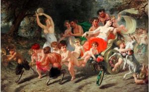 Bacchanale by Pierre Eugene Lacoste