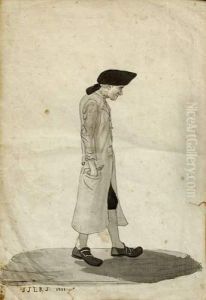 Un Homme Vetu D'un Longue Redingote