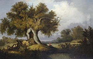 A Rustic Idyll by John Berney Ladbrooke