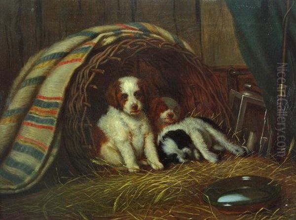 Puppies In A Basket - view 1