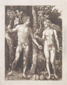 Adam And Eve by Johann Ladenspelder