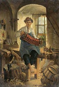 Genremaler by Adolphe Ladurner