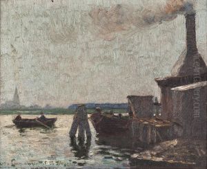 Fischer Auf Zingst by Otto Laemmerhirt