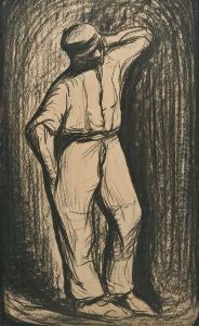 L'ouvrier by Eugene Laermans