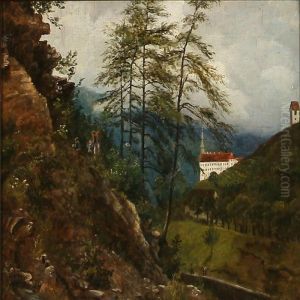Motiv Fra Norditalien by Thorald Laessoe