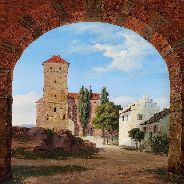View Through A City Gate, Presumably From Prague - view 1