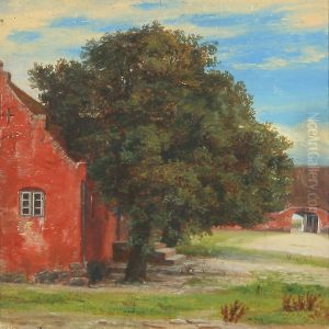 View From The Manor House Boller by Thorald Laessoe