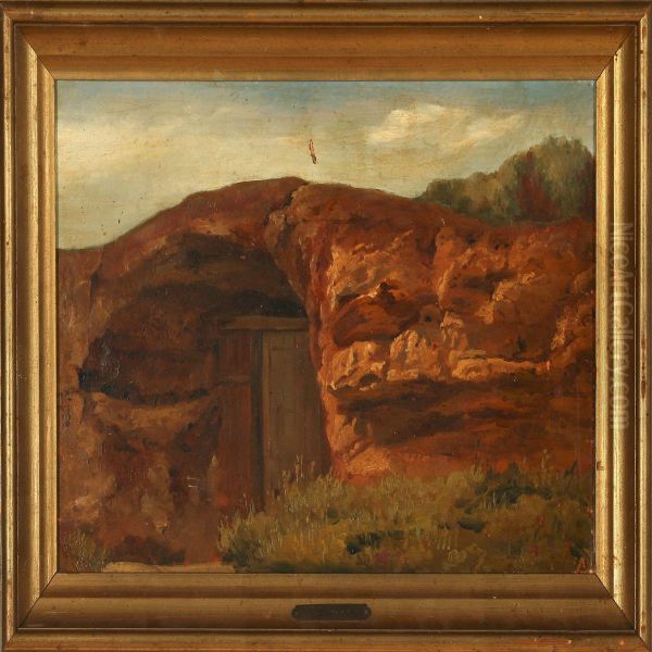 Autumn Day At A Cave - view 1