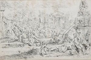 Mythological Scene by Raymond Lafage