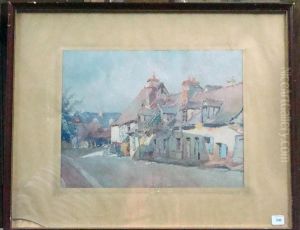 Une Rue De Village by Octave Lafay
