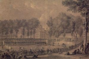 La Course En Sac Au Chateau De Rosny Sur Seine, Propriete De Laduchesse De Berry La Course En Sac Au Chateau De Rosny Sur Seine, Propriete De Laduchesse De Berry