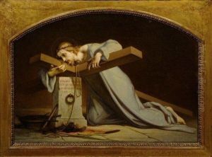 Christ En Croix by Jean Emile Lafon