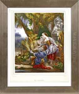 La Chasse by Jean-Baptiste A. Lafosse