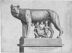 Lupae Romulum Et Remum by Antonio Lafreri