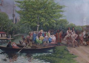 Kagithane River by Mehmet Ali Laga