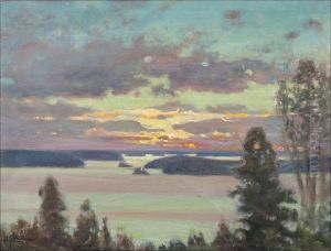 Iltarusko by Berndt Lagerstam