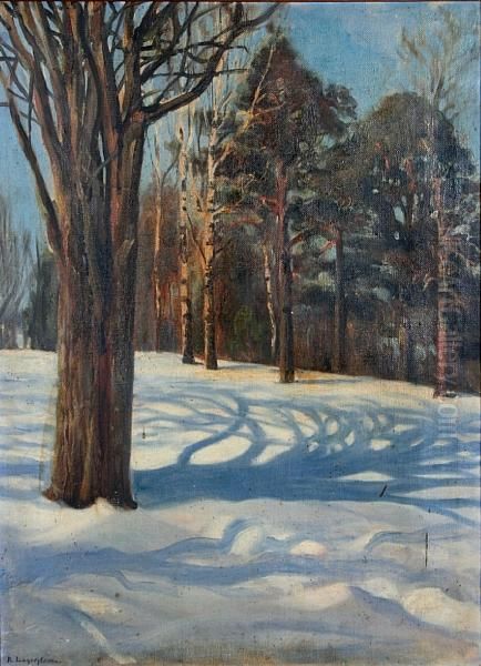 Winter Woodland Scene - view 1