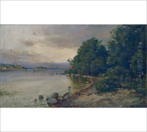 Landscape by Berndt Lagerstam