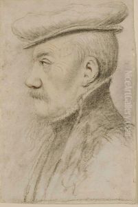 Portrait D'homme De Profil by Nicolas Lagneau