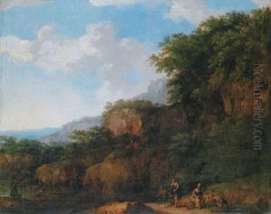 Paesaggio Fluviale Boschivo by Johan Lagoor