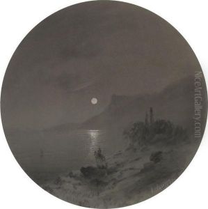 Crimean Seashore by Lef Feliksovich Lagorio