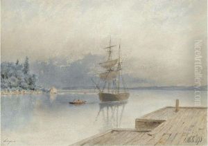 Entering The Port by Lef Feliksovich Lagorio