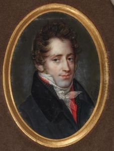 Portrait Presume De Chateaubriant by Anthelme-Francois Lagrenee