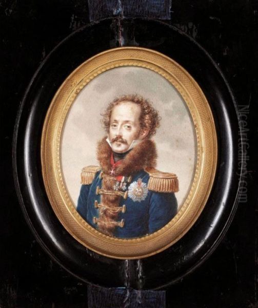 Miniature Portrait Of Grand Duke Mikhail - view 1