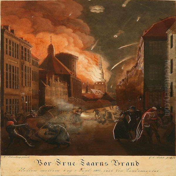 Vor Frue Taarns Brand - view 1