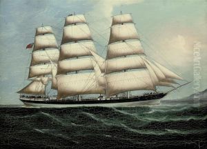 An English Three-master In Chinese Waters by Lai Fong