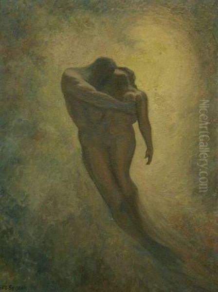Embracing Couple - view 1