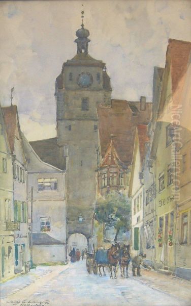 The Belfry, Rothenburg - view 1