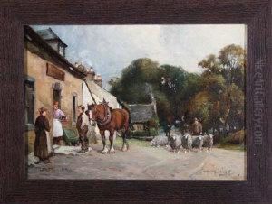 The Red Lion Inn, Mearns by Tomson Laing
