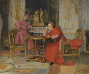 La Partie D'echecs La Partie D'echecs