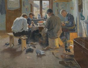 The Shoemakers by Arnold Borisovic Lakowskij