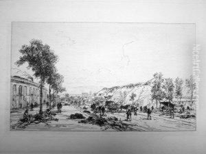 Souvenirs Artistiques Du Siege De Paris by Maxime Lalanne