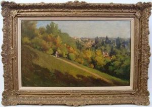 'vire Prise A Gravelle Bois De Vincennes' (val - De - Marne , France ) by Adolphe Lalire