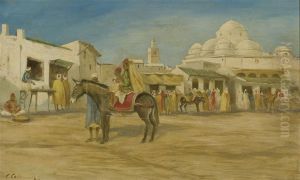 Mosquee De Sidi Mehrez, Tunis by Charles Lallemand
