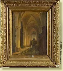 Interieur D'eglise Anime