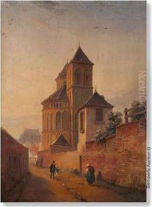 'vue De L'egliqe St Gereon / A Cologne'.