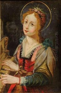 Sainte Cecile by Georges Lallemant